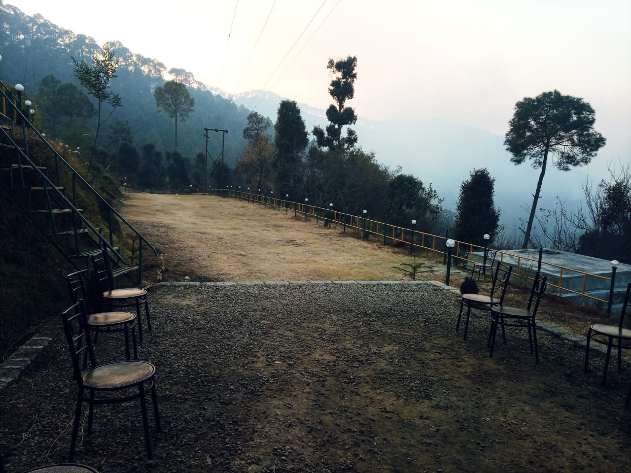 Camping in Bhimtal nature
