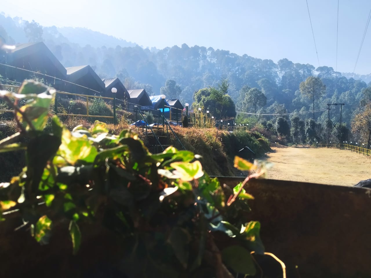 camping-in-bhimtal-view