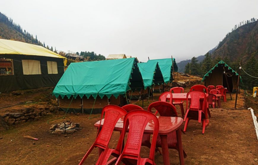 Kheerganga-camping