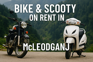 Bike & Scooty on Rent in Mcleodganj